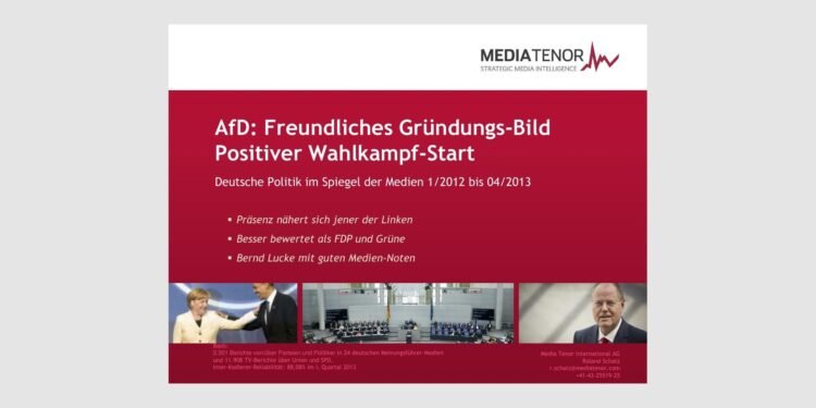 AfD: Freundliches Gründungs-Bild