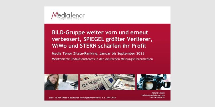 BILD-Gruppe weiter vorn und erneut verbessert, SPIEGEL größter Verlierer