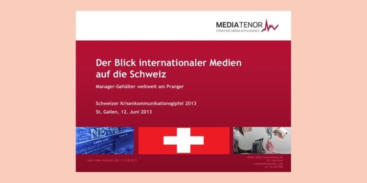 Der Blick internationaler Medien auf die Schweiz