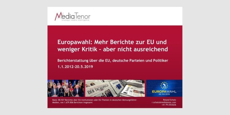 Europawahl: Mehr Berichte zur EU und weniger Kritik – aber nicht ausreichend
