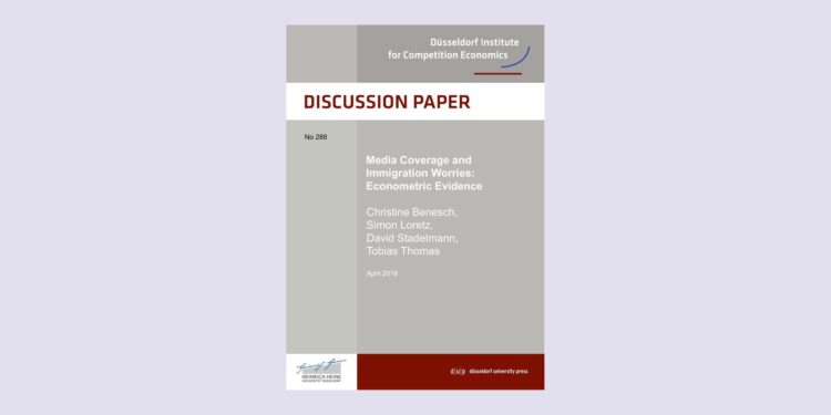 Media Coverage and Immigration Worries: Econometric Evidence