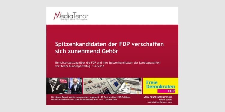 Spitzenkandidaten der FDP verschaffen sich zunehmend Gehör