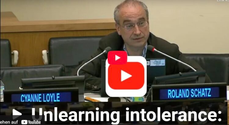 UN Academic Impact ‚Unlearning Intolerance‘